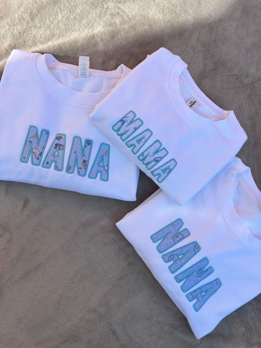 Baby grow sweatshirt NANA